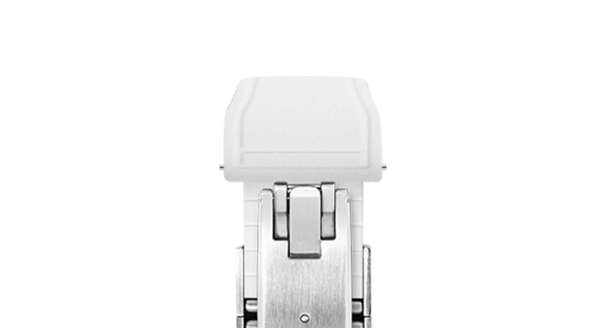 White Pilot CTS Rubber Strap - Image 7