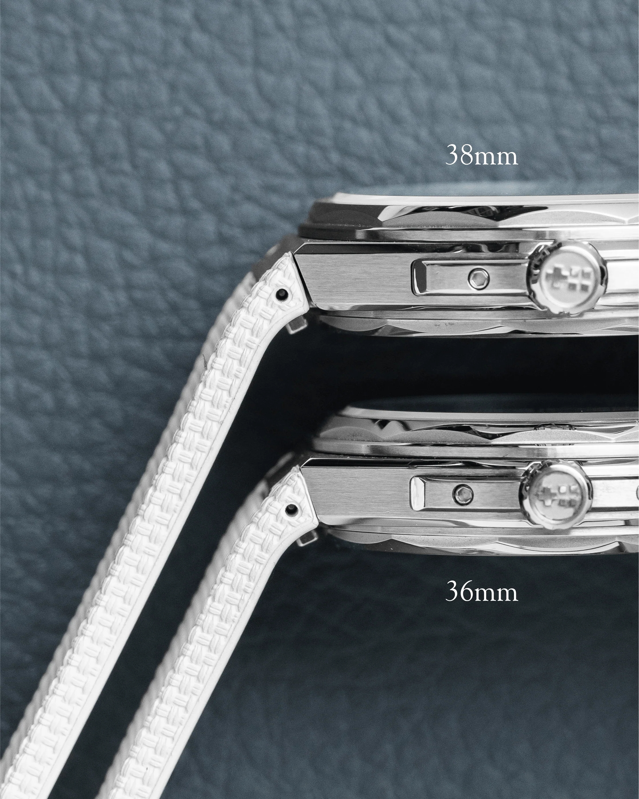 Black Sailcloth CTS Rubber Strap for Christopher Ward The Twelve - Image 7