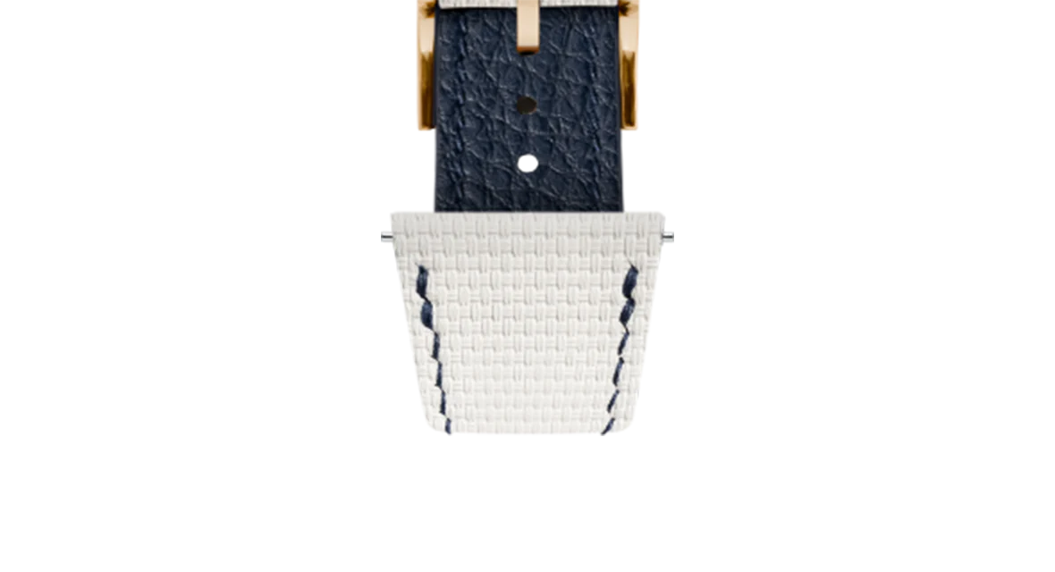 White Sailcloth Slim Strap for De Bethune - Image 12