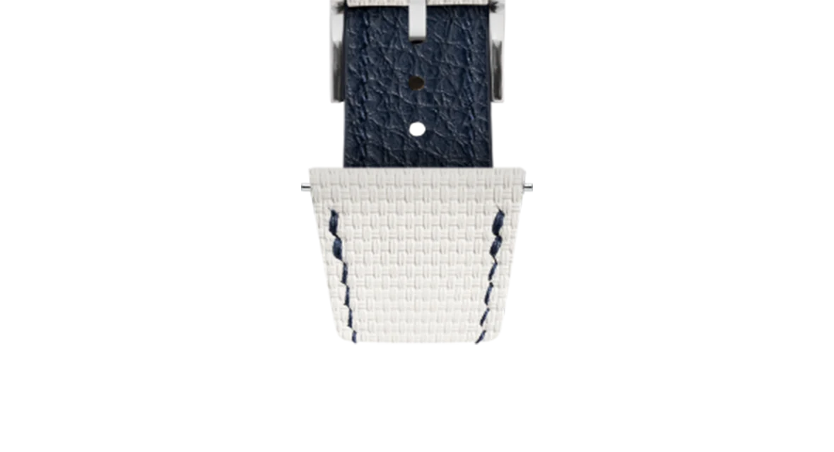 White Sailcloth Slim Strap for De Bethune - Image 8