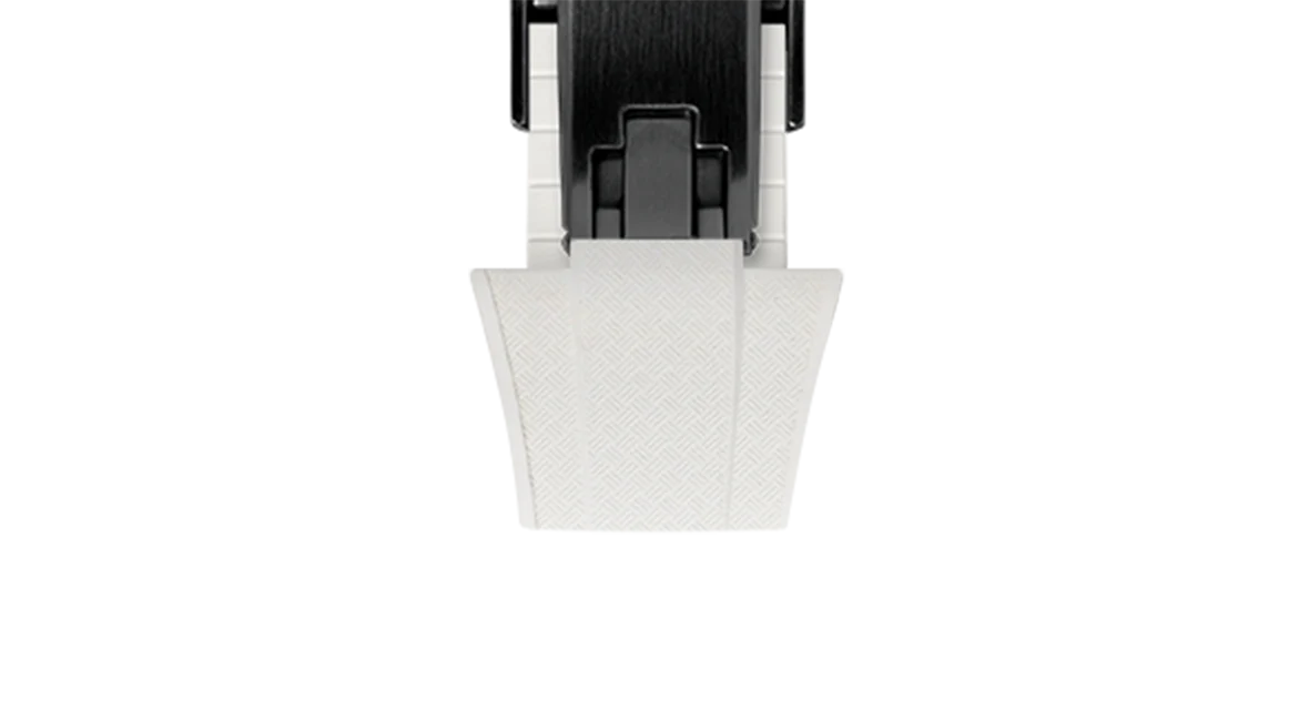 White CTS Rubber Strap for Tissot PRX - Image 19