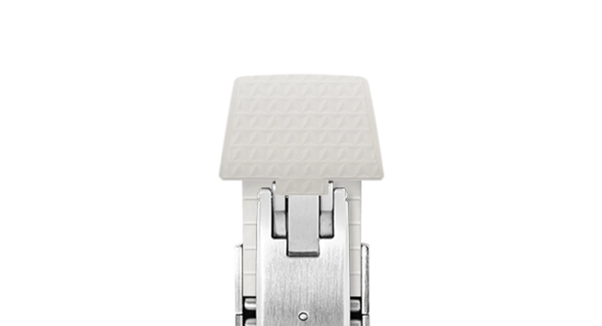 White CTS Rubber Strap for Vacheron Constantin Overseas - Image 7