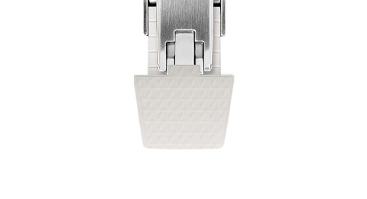White CTS Rubber Strap for Vacheron Constantin Overseas - Image 8