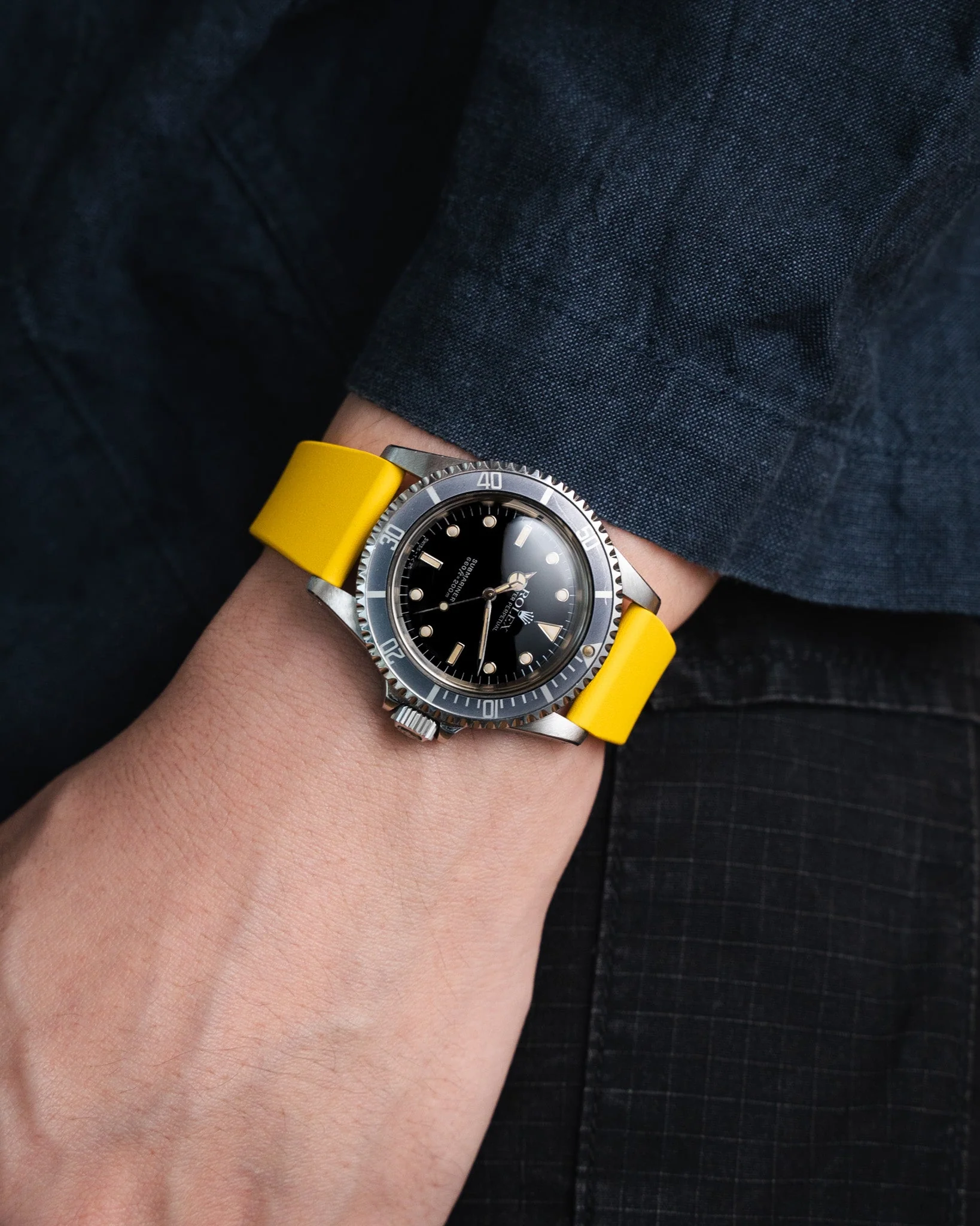 Yellow CTS Rubber Strap - Image 4