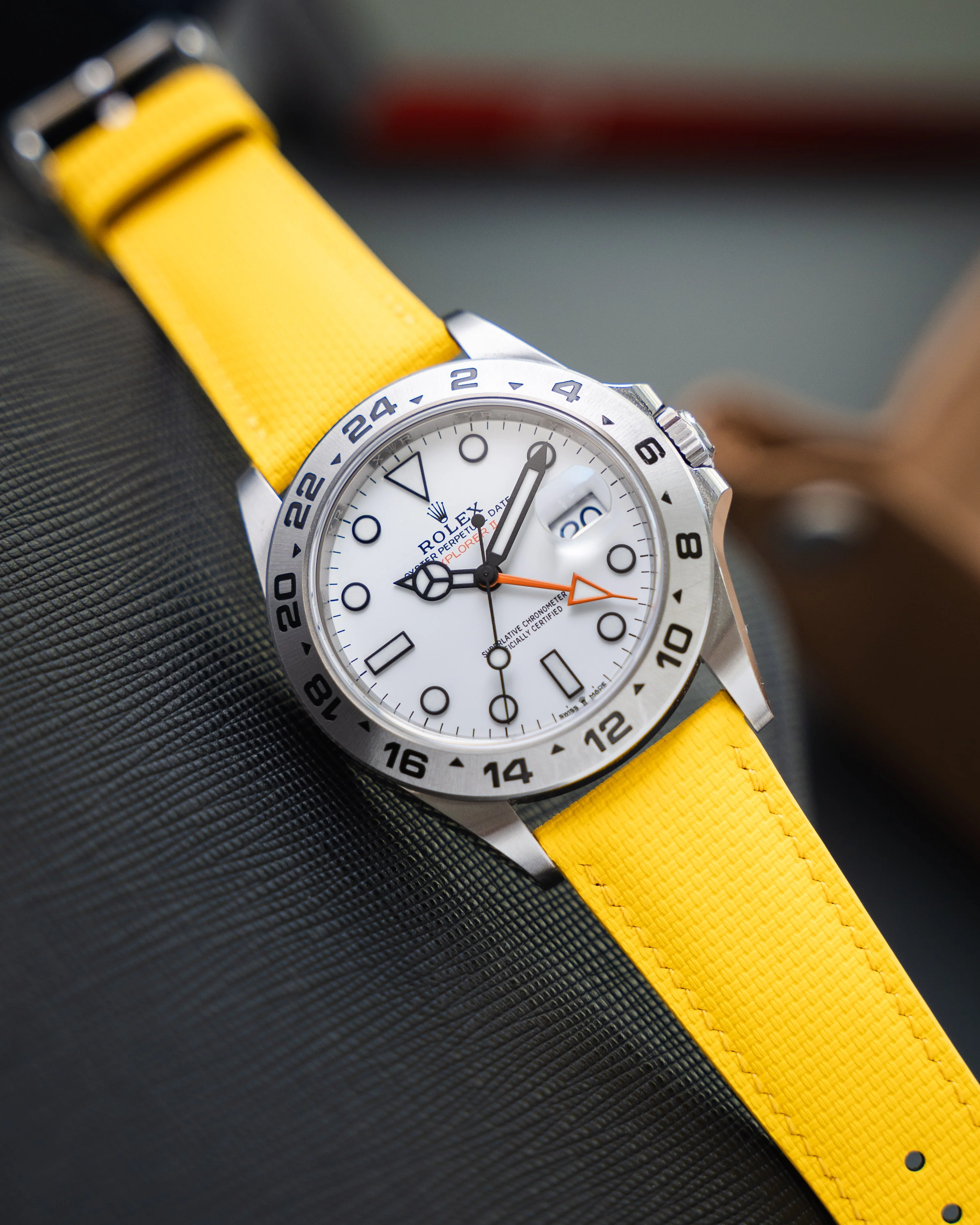Yellow Sailcloth Signature Strap - Image 3